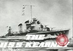 Standbild USS Kearny Atlantik, 1941, aus Sekunde 17 historischem Filmmaterial Videoclip 65675059338