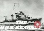 Standbild USS Kearny Atlantik, 1941, aus Sekunde 20 historischem Filmmaterial Videoclip 65675059338
