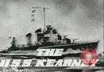 Standbild USS Kearny Atlantik, 1941, aus Sekunde 21 historischem Filmmaterial Videoclip 65675059338