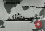 Standbild USS Kearny Atlantik, 1941, aus Sekunde 35 historischem Filmmaterial Videoclip 65675059338