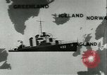 Standbild USS Kearny Atlantik, 1941, aus Sekunde 37 historischem Filmmaterial Videoclip 65675059338