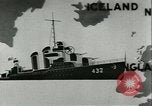 Standbild USS Kearny Atlantik, 1941, aus Sekunde 39 historischem Filmmaterial Videoclip 65675059338