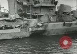 Standbild USS Kearny Atlantik, 1941, aus Sekunde 49 historischem Filmmaterial Videoclip 65675059338