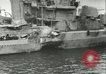 Standbild USS Kearny Atlantik, 1941, aus Sekunde 50 historischem Filmmaterial Videoclip 65675059338