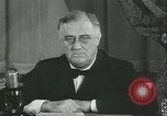 Image of Franklin Roosevelt Washington DC USA, 1940, second 33 stock footage video 65675059344