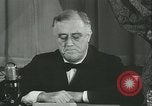 Image of Franklin Roosevelt Washington DC USA, 1940, second 34 stock footage video 65675059344