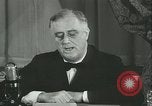 Image of Franklin Roosevelt Washington DC USA, 1940, second 42 stock footage video 65675059344