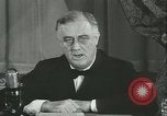 Image of Franklin Roosevelt Washington DC USA, 1940, second 43 stock footage video 65675059344