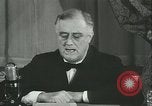 Image of Franklin Roosevelt Washington DC USA, 1940, second 62 stock footage video 65675059344