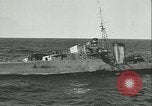 Image destroyers britanniques Mer du Nord, 1940, de la seconde 31 séquences d'archives historiques vidéo 65675059345