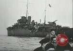 Image destroyers britanniques Mer du Nord, 1940, de la seconde 46 séquences d'archives historiques vidéo 65675059345