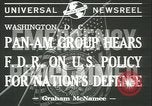 Image of Franklin Roosevelt Washington DC USA, 1941, second 6 stock footage video 65675059348