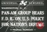 Image of Franklin Roosevelt Washington DC USA, 1941, second 10 stock footage video 65675059348