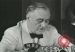 Image of Franklin Roosevelt Washington DC USA, 1941, second 58 stock footage video 65675059348