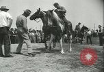 Standbild Auktion von Pferden Los Angeles California USA, 1944, aus Sekunde 14 historischem Filmmaterial Videoclip 65675059353