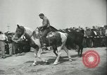 Standbild Auktion von Pferden Los Angeles California USA, 1944, aus Sekunde 17 historischem Filmmaterial Videoclip 65675059353