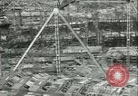 Standbild deutsche U-Boot U-Boote U-858 und U-805 Übergabe Atlantik, 1945, aus Sekunde 6 historischem Filmmaterial Videoclip 65675059356