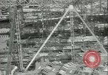 Standbild deutsche U-Boot U-Boote U-858 und U-805 Übergabe Atlantik, 1945, aus Sekunde 7 historischem Filmmaterial Videoclip 65675059356