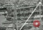 Standbild deutsche U-Boot U-Boote U-858 und U-805 Übergabe Atlantik, 1945, aus Sekunde 8 historischem Filmmaterial Videoclip 65675059356