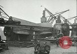 Standbild deutsche U-Boot U-Boote U-858 und U-805 Übergabe Atlantik, 1945, aus Sekunde 16 historischem Filmmaterial Videoclip 65675059356