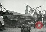Standbild deutsche U-Boot U-Boote U-858 und U-805 Übergabe Atlantik, 1945, aus Sekunde 17 historischem Filmmaterial Videoclip 65675059356