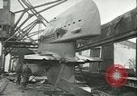 Standbild deutsche U-Boot U-Boote U-858 und U-805 Übergabe Atlantik, 1945, aus Sekunde 19 historischem Filmmaterial Videoclip 65675059356
