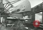 Standbild deutsche U-Boot U-Boote U-858 und U-805 Übergabe Atlantik, 1945, aus Sekunde 21 historischem Filmmaterial Videoclip 65675059356