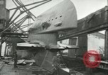 Standbild deutsche U-Boot U-Boote U-858 und U-805 Übergabe Atlantik, 1945, aus Sekunde 22 historischem Filmmaterial Videoclip 65675059356