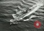 Standbild deutsche U-Boot U-Boote U-858 und U-805 Übergabe Atlantik, 1945, aus Sekunde 38 historischem Filmmaterial Videoclip 65675059356