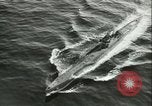 Standbild deutsche U-Boot U-Boote U-858 und U-805 Übergabe Atlantik, 1945, aus Sekunde 39 historischem Filmmaterial Videoclip 65675059356