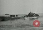 Standbild deutsche U-Boot U-Boote U-858 und U-805 Übergabe Atlantik, 1945, aus Sekunde 47 historischem Filmmaterial Videoclip 65675059356