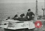 Standbild deutsche U-Boot U-Boote U-858 und U-805 Übergabe Atlantik, 1945, aus Sekunde 62 historischem Filmmaterial Videoclip 65675059356