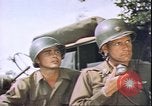 Standbild US Army Air Forces P-47s Bombardierung deutscher Festungen Deutschland, 1945, aus Sekunde 4 historischem Filmmaterial Videoclip 65675059362