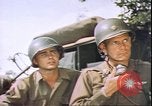 Standbild US Army Air Forces P-47s Bombardierung deutscher Festungen Deutschland, 1945, aus Sekunde 6 historischem Filmmaterial Videoclip 65675059362
