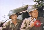 Standbild US Army Air Forces P-47s Bombardierung deutscher Festungen Deutschland, 1945, aus Sekunde 9 historischem Filmmaterial Videoclip 65675059362