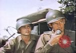 Standbild US Army Air Forces P-47s Bombardierung deutscher Festungen Deutschland, 1945, aus Sekunde 11 historischem Filmmaterial Videoclip 65675059362