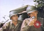 Standbild US Army Air Forces P-47s Bombardierung deutscher Festungen Deutschland, 1945, aus Sekunde 12 historischem Filmmaterial Videoclip 65675059362