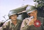 Standbild US Army Air Forces P-47s Bombardierung deutscher Festungen Deutschland, 1945, aus Sekunde 16 historischem Filmmaterial Videoclip 65675059362