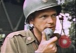 Standbild US Army Air Forces P-47s Bombardierung deutscher Festungen Deutschland, 1945, aus Sekunde 29 historischem Filmmaterial Videoclip 65675059362