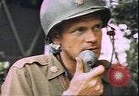 Standbild US Army Air Forces P-47s Bombardierung deutscher Festungen Deutschland, 1945, aus Sekunde 30 historischem Filmmaterial Videoclip 65675059362