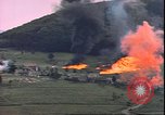 Standbild USAAF P-47s drop Napalm auf deutschen militärischen Anlagen Deutschland, 1945, aus Sekunde 43 historischem Filmmaterial Videoclip 65675059363