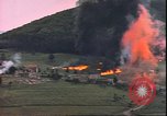 Standbild USAAF P-47s drop Napalm auf deutschen militärischen Anlagen Deutschland, 1945, aus Sekunde 54 historischem Filmmaterial Videoclip 65675059363