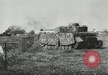 Image of German forces battle invading Allied forces Normandy France, 1944, second 6 stock footage video 65675059374