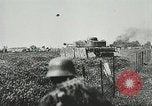 Image of German forces battle invading Allied forces Normandy France, 1944, second 9 stock footage video 65675059374