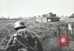 Image of German forces battle invading Allied forces Normandy France, 1944, second 10 stock footage video 65675059374