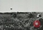 Image of German forces battle invading Allied forces Normandy France, 1944, second 13 stock footage video 65675059374