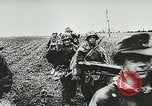 Image of German forces battle invading Allied forces Normandy France, 1944, second 24 stock footage video 65675059374