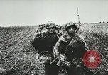 Image of German forces battle invading Allied forces Normandy France, 1944, second 25 stock footage video 65675059374