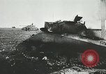 Image of German forces battle invading Allied forces Normandy France, 1944, second 42 stock footage video 65675059374