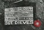 Image of British soldiers Anzio Italy, 1944, second 62 stock footage video 65675059386